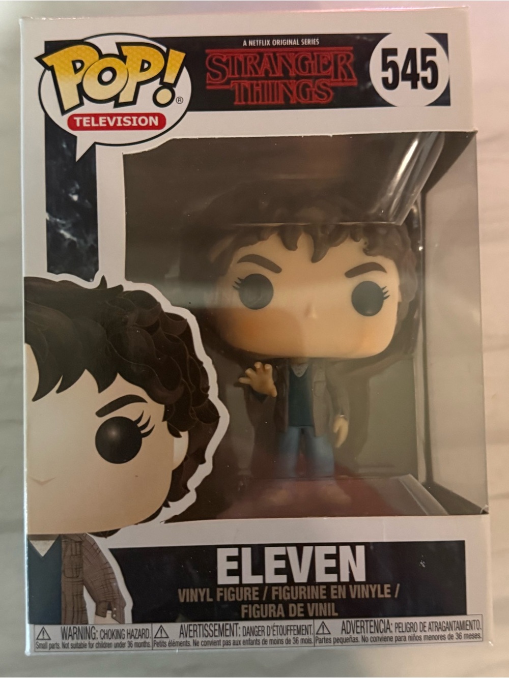 Funko Stranger Things Eleven Vinyl Figure - Brown, Blue